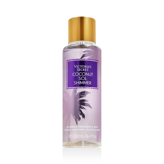 Victoria's Secret Coconut Sol Shimmer Bodyspray, a shimmer body mist