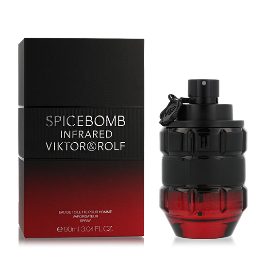 Viktor & Rolf Spicebomb Infrared Eau de Toilette fragrance bottle, 90 ml