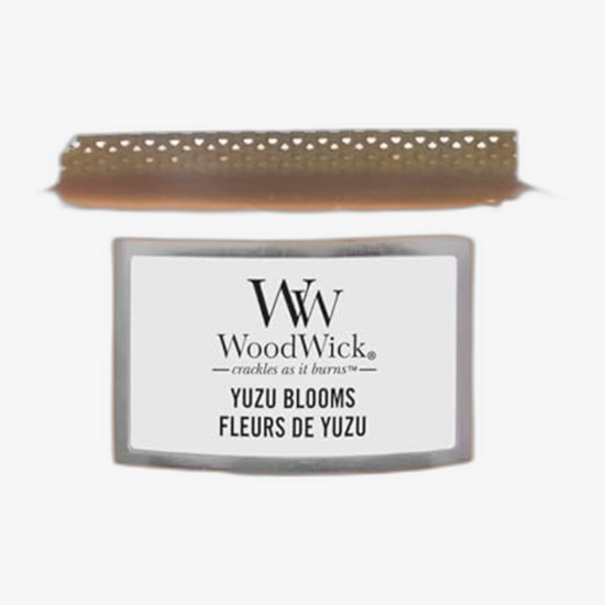 WoodWick Ellipse Yuzu Blooms kvapioji žvakė namų kvapui
