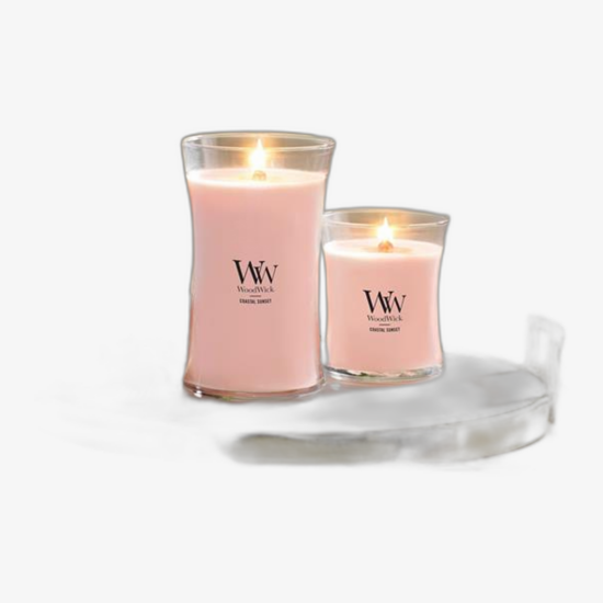 WoodWick Medium Hourglass Candles Scented Candle Coastal Sunset