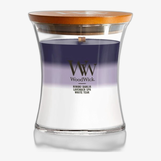 WoodWick Trilogy Large Hourglass Candles Scented candle Evening Lux