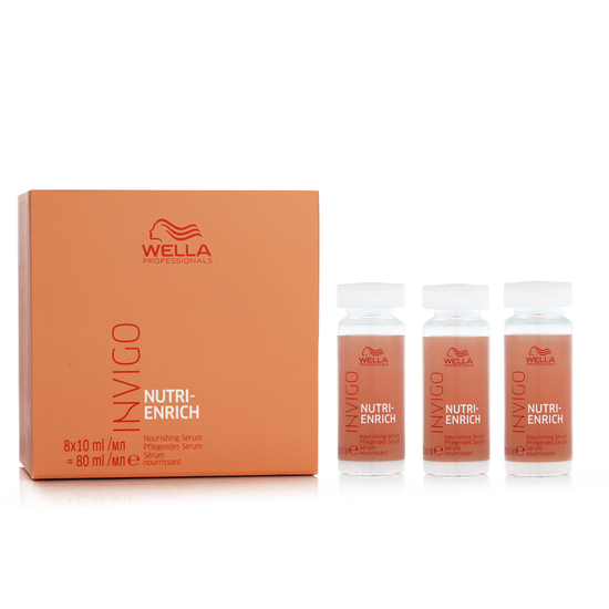 Wella Invigo Nutri Enrich Nourishing Serum Set, hair serum packaging