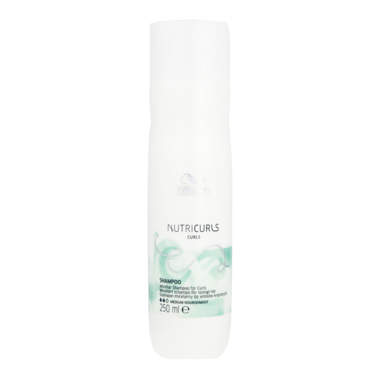Wella Nutricurls Curls Micellar Shampoo bottle for curly hair