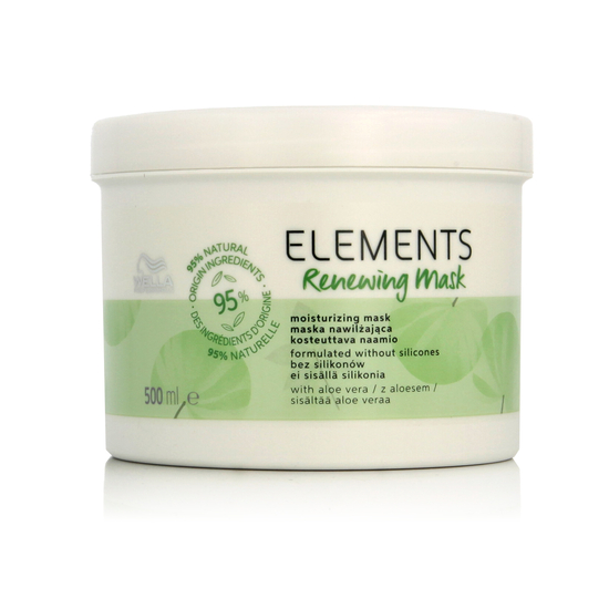 Wella Elements Renewing Mask plaukų kaukės pakuotės vaizdas