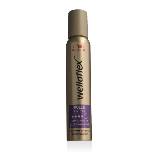 Wella Wellaflex Fullness Volume Ultra Strong Hold Mousse