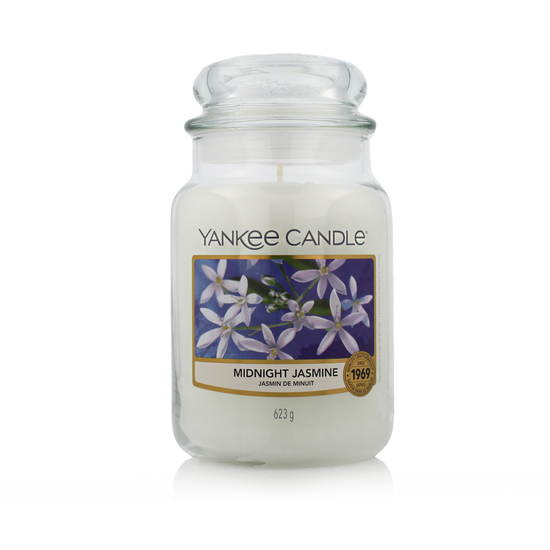 Yankee Candle Midnight Jasmine — ароматическая свеча в большой банке