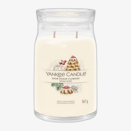 Yankee Candle „Spun Sugar Flurries“ kvapioji žvakė inde