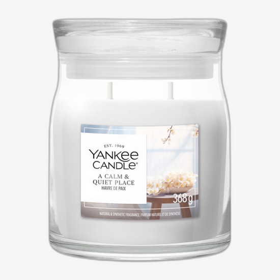 Yankee Candle Classic Medium Jar Candles Scented Candle A Calm & Quiet Place