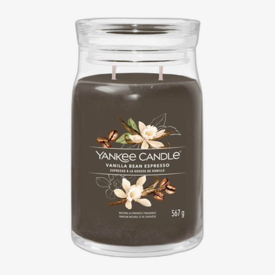 Yankee Candle Signature Large Jar Scented candle Vanilla Bean Espresso