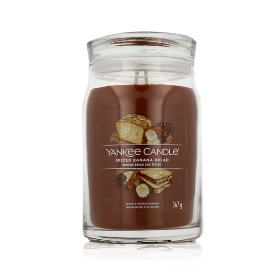 Yankee Candle Signature Spiced Banana Bread scented candle