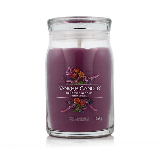 Yankee Candle Signature Hand Tied Blooms scented candle, 567 g