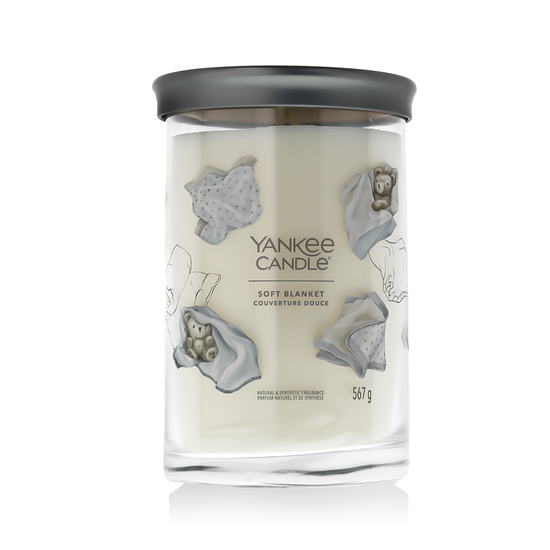 Yankee Candle Signature Tumbler Soft Blanket scented candle, 567 g