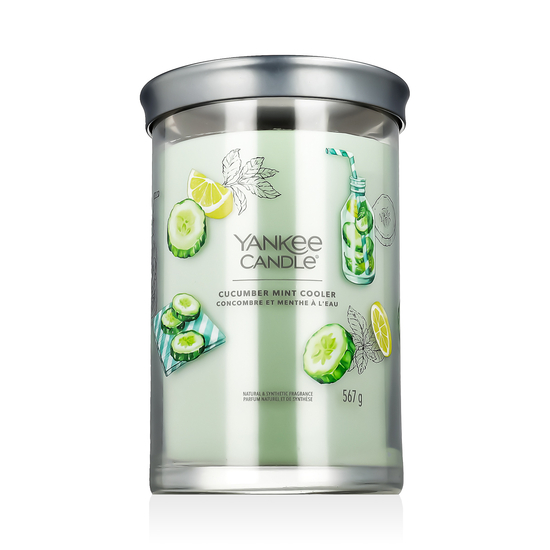 Yankee Candle Signature Tumbler Cucumber Mint Cooler kvapioji žvakė