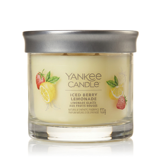 Yankee Candle Iced Berry Lemonade kvapioji žvakė stiklinėje talpoje