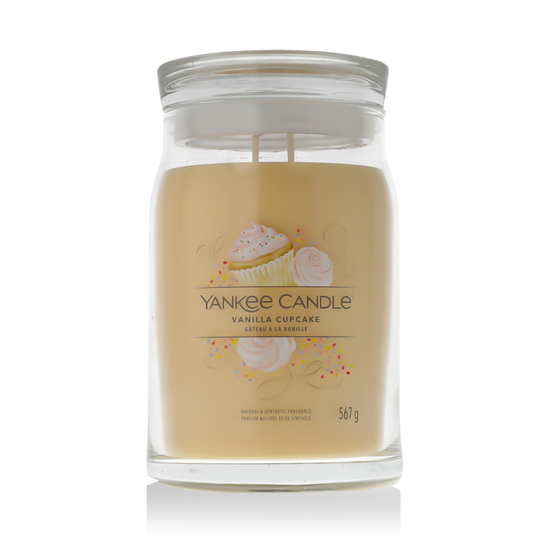Yankee Candle Signature Scented Candle Vanilla Cupcake