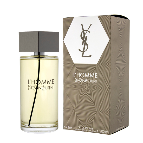 Yves Saint Laurent L'Homme EDT bottle, a fresh woody men's fragrance