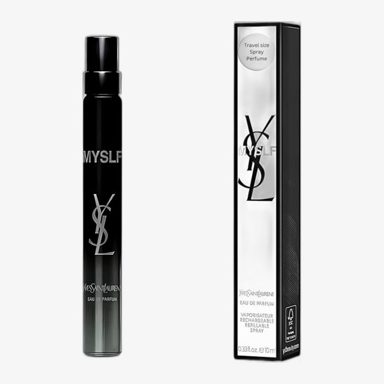 Yves Saint Laurent MYSLF EDP gift set with 100 ml bottle and 10 ml miniature