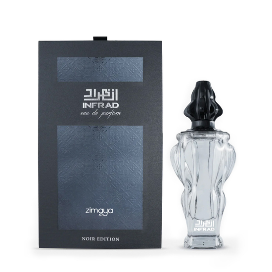 Zimaya Infrad Noir Edition 100 ml unisex Eau de Parfum bottle