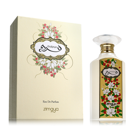 Zimaya Farah EDP uniseks parfumuoto vandens flakonas produkto nuotraukoje