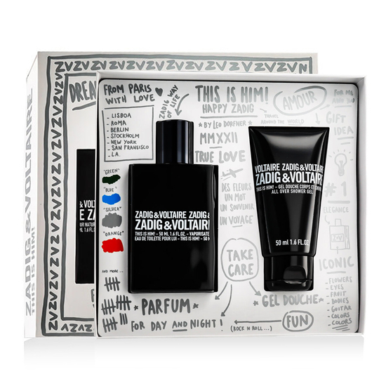 Zadig & Voltaire This is Him EDT 50 ml + SG 50 ml