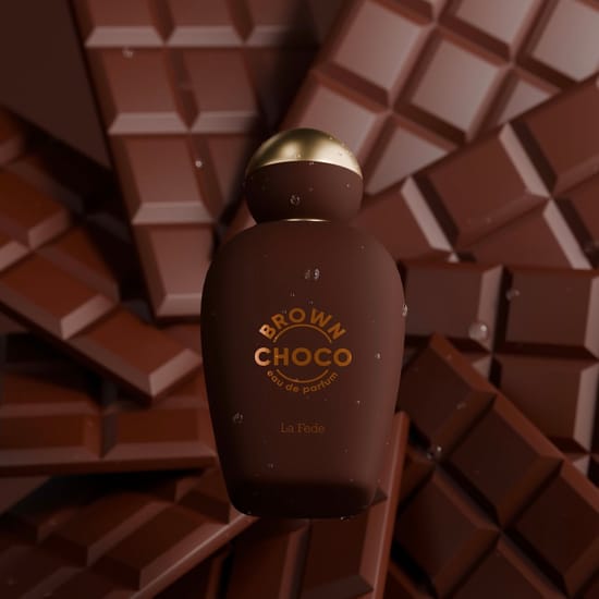 La Fede Choco Brown EDP parfumuotojo vandens flakonas