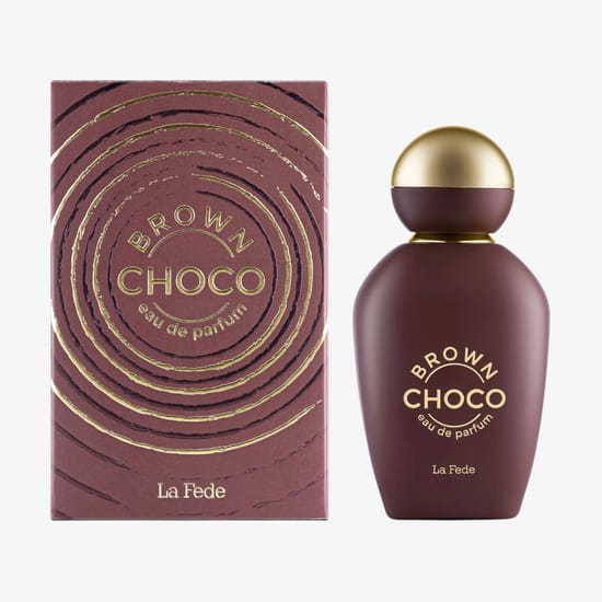 La Fede Choco Brown EDP parfumuotojo vandens flakonas