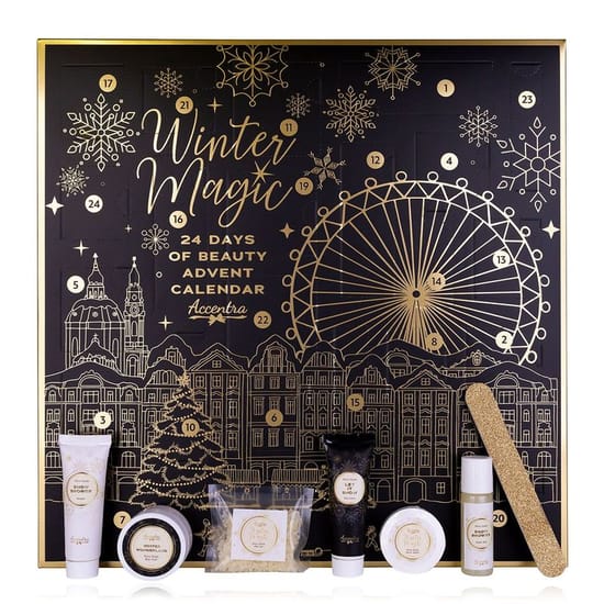 Адвент-календарь Accentra Winter Magic Noir с косметическими сюрпризами