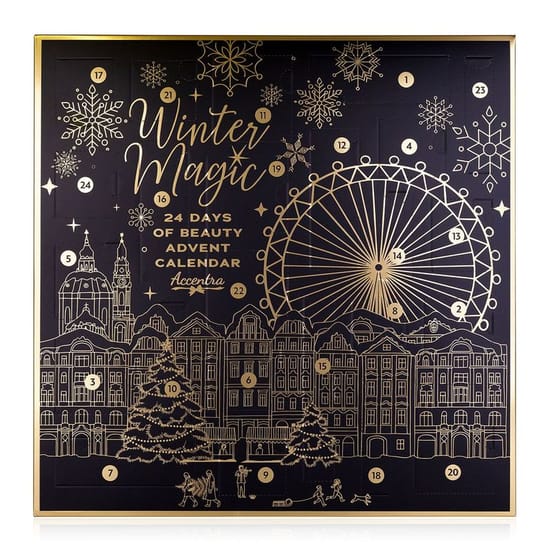 Адвент-календарь Accentra Winter Magic Noir с косметическими сюрпризами