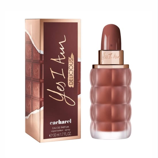 Флакон парфюма Cacharel Yes I Am Delicious EDP в гурманском стиле