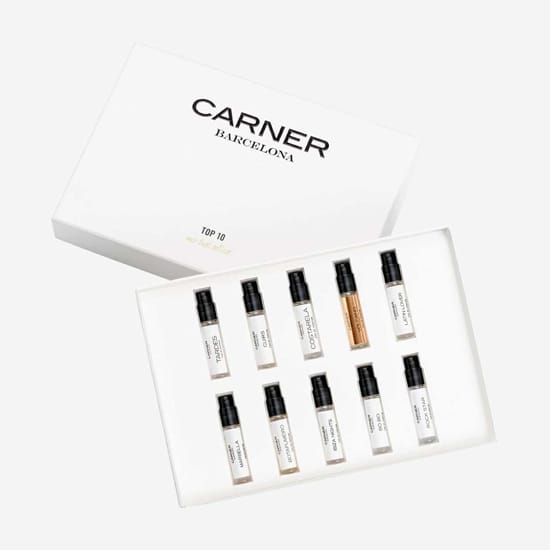 Carner Barcelona Discovery Set Top 10 – dešimties kvapų mėginukų rinkinys