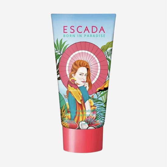 Упаковка лосьона для тела Escada Born In Paradise, 50 мл