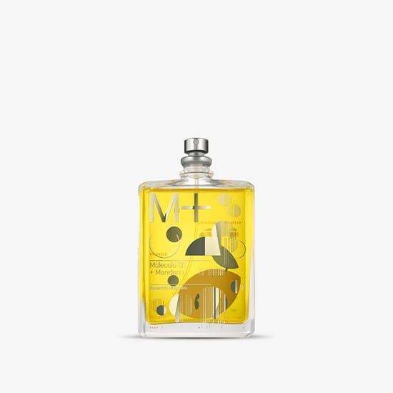 Bottle of Escentric Molecules Molecule 01 + Mandarin EDT unisex perfume