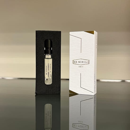 Ex Nihilo Speed Legends EDP 2ml fragrance sample bottle