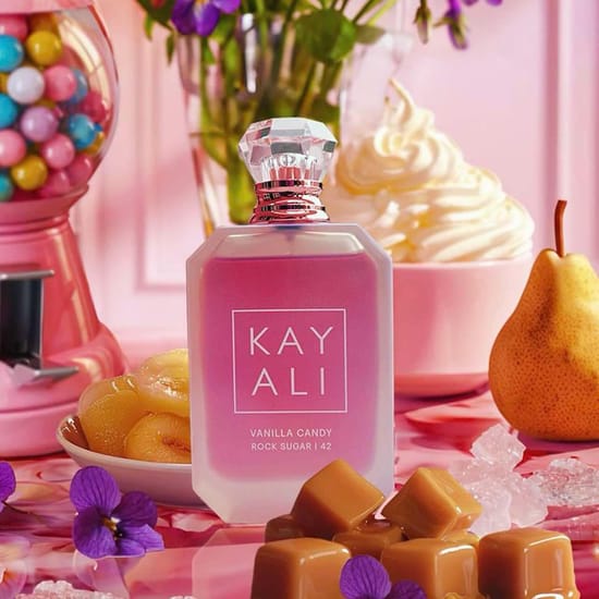 Kayali Vanilla Candy Rock Sugar | 42 EDP – saldžių moteriškų kvepalų produkto vaizdas