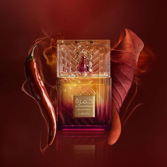 Lattafa Khamrah Dukhan EDP parfumuoto vandens produkto nuotrauka