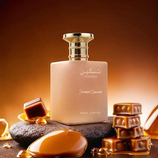Флакон женской парфюмерной воды Paris Corner Taskeen Caramel Cascade
