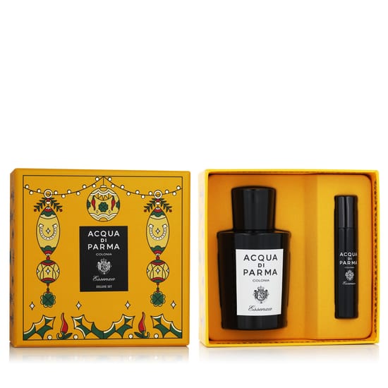 Acqua di Parma Colonia Essenza EDC gift set with 100 ml bottle and 12 ml mini