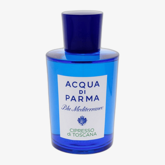 Acqua di Parma Blu Mediterraneo Cipresso di Toscana EDT fragrance bottle