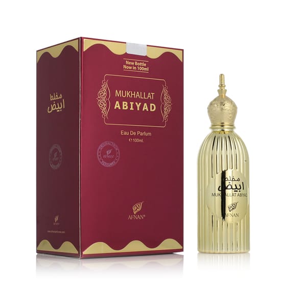 Afnan Mukhallat Abiyad Eau de Parfum unisex kvepalų flakonas