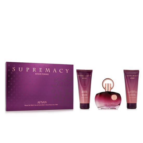 Afnan Supremacy Purple EDP 100 ml + SG 100 ml + BL 100 ml