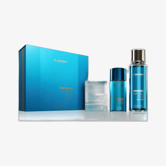 Al Haramain Amber Oud Aqua Dubai EP Set