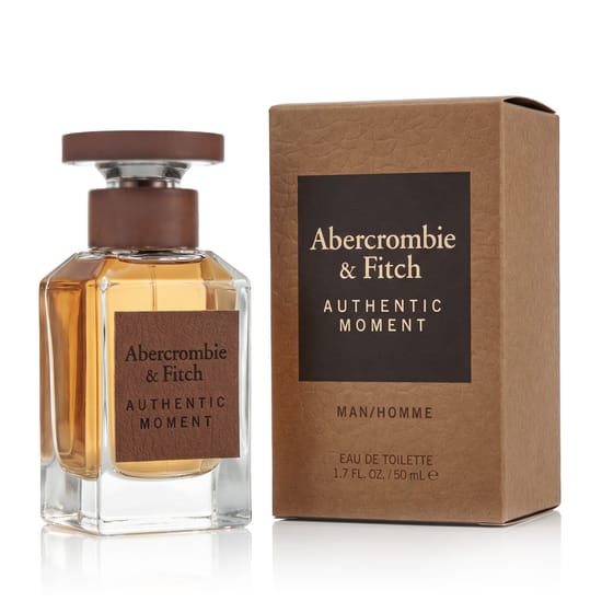 Abercrombie & Fitch Authentic Moment Man EDT fragrance bottle