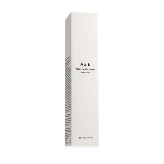 Abib Heartleaf Creme Calming Tube – veido kremo tūbelės pakuotė