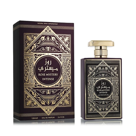 Al Wataniah Rose Mystery Intense Eau de Parfum perfume bottle