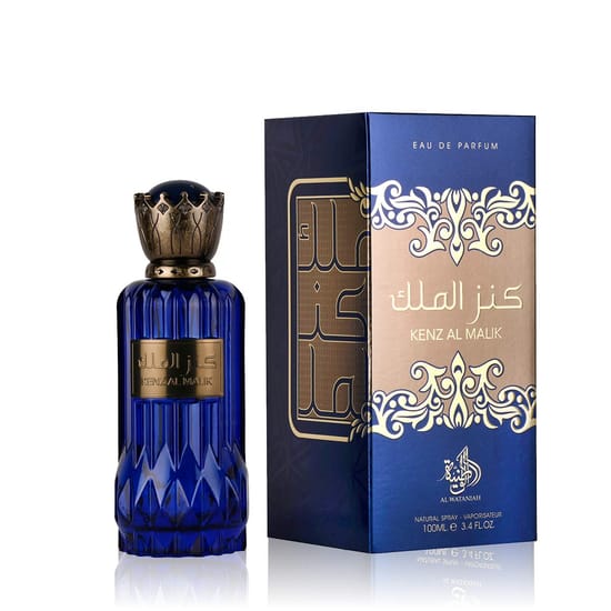 Al Wataniah Kenz Al Malik EDP bottle, unisex oriental perfume