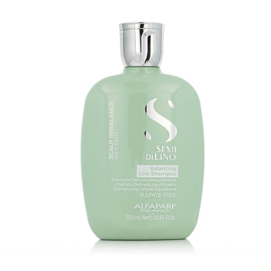 Alfaparf Semi Di Lino Scalp Rebalance balansinio šampūno pakuotė galvos odai
