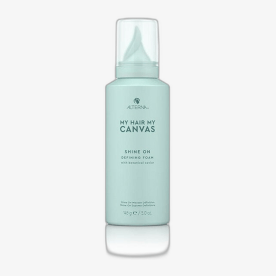 Alterna My Hair. My Canvas. Shine On Defining Foam