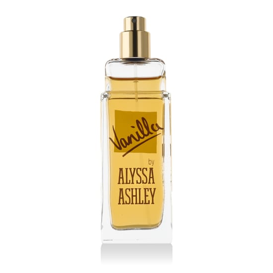 Alyssa Ashley Vanilla EDT perfume bottle, a unisex vanilla fragrance
