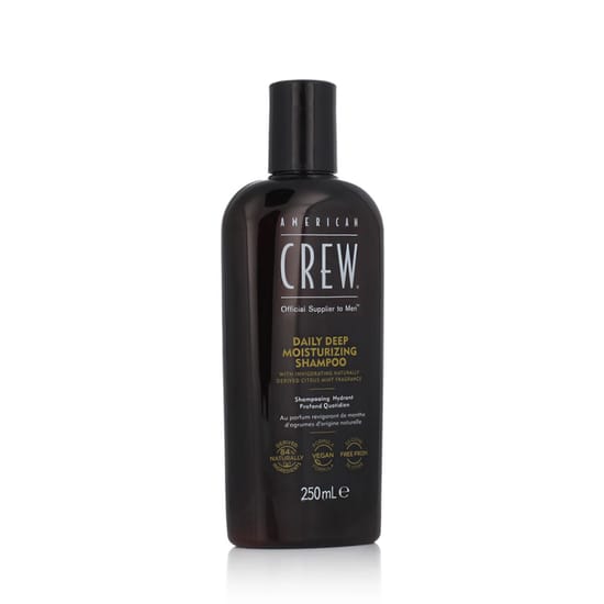 American Crew Daily Deep Moisturizing Shampoo – drėkinamojo šampūno pakuotė