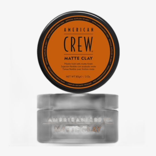 Банка воска American Crew Matte Clay для матовой укладки волос